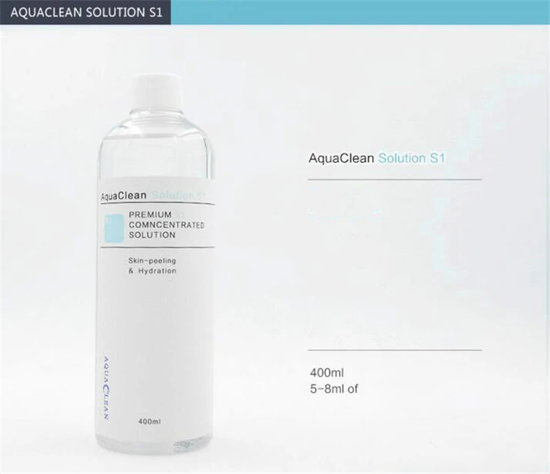 Новое поступление! Aqua Clean Peel раствор 400 мл в бутылке Аква Сыворотка для лица Гидра Сыворотка для лица для нормального ухода за кожей