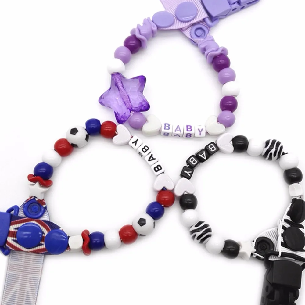 Baby Pacifier Clip Holders Plastic New Infant For Holder Dummies Chain Nipple Teether 1PC Clip