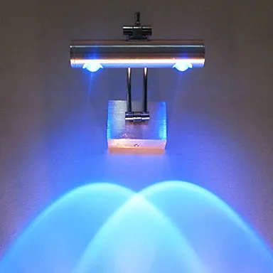 

2w Modern LED Bathroom Mirror Light With 2 Lighting, with Scattering Light Interlacing Shadow Effect