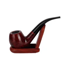 Экологичный Портативный Бриар табачная трубка прочная очищаемая деликатная трубка для курения табака фильтр Держатель для сигарет LFB432