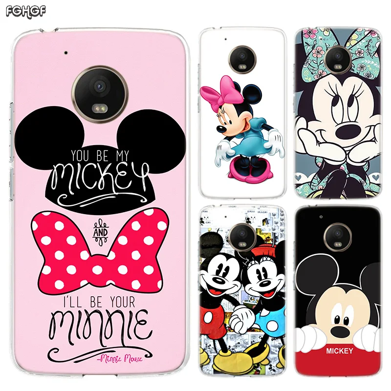 

Minnie Mouse Girls Cute Silicone Hull Shell Back Case For Motorola MOTO G7 G5 G5S G6 E4 E5 Plus G4 Play Riverdale Cover
