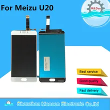 M & Sen для 5.5 “Meizu U20 meilan U20 ЖК-дисплей экран + Сенсорная панель планшета белый/черный Бесплатная доставка