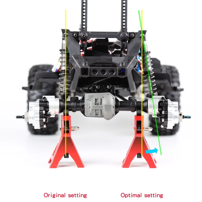 База заднего моста C обновление основы коробки передач для 1/10 Rc Rock Crawler Traxxas Trx4