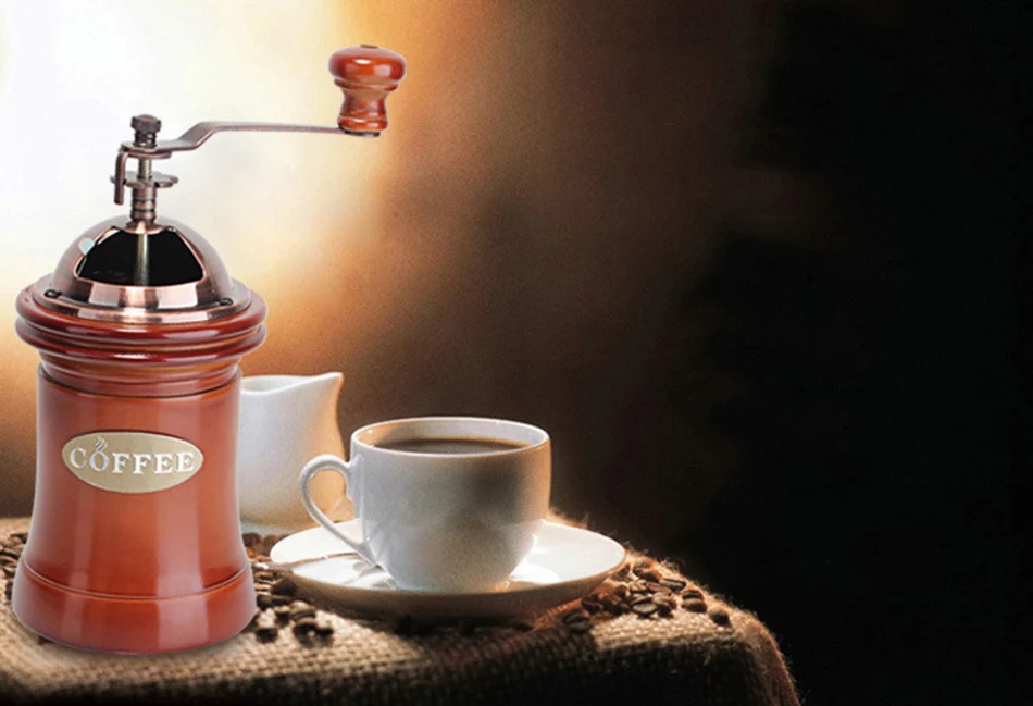 MICCK ретро элегантная деревянная ручная кофемолка портативный экологически чистый кофе ручная мельница инструменты для кофе в зернах перец специя Точильщик