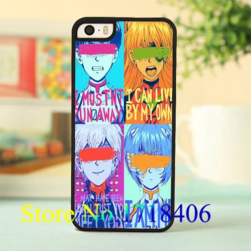 Neon Genesis Evangelion крышка аргументы за мобильного телефона iphone 4 4S 5 5S 5c SE 6 s и плюс * cC116 |