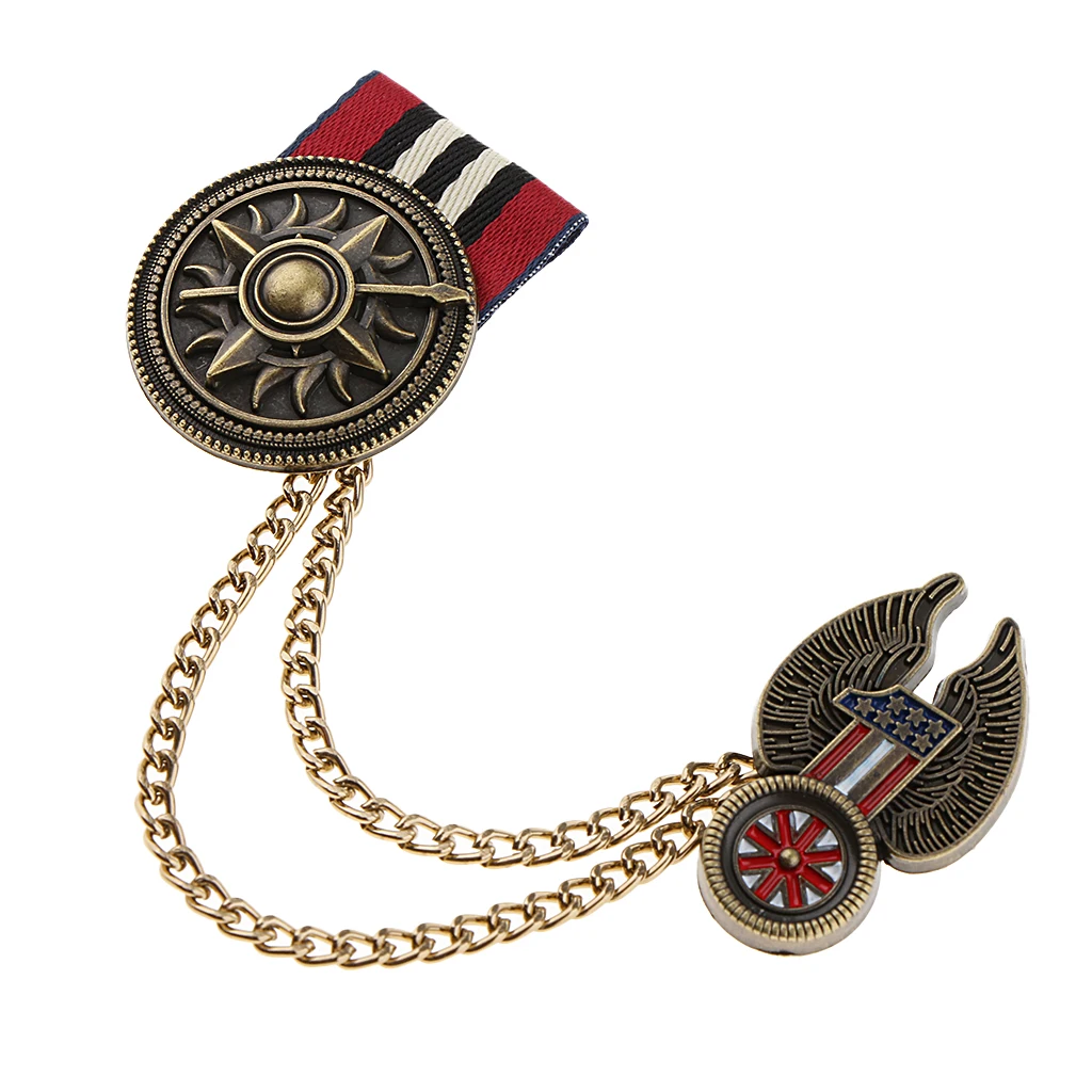 Ретро Женская Мужская военная форма медаль значок брошь булавка ювелирные изделия подарок