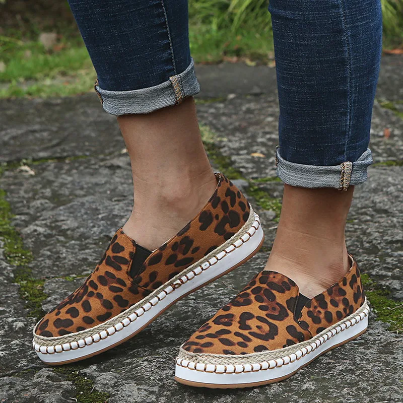 

Fashion Sneaker Platform Slip On Flat Canvas Women Shoes Shallow Casual Female Sneakers Confort Lightweight Girls Sports Shoes