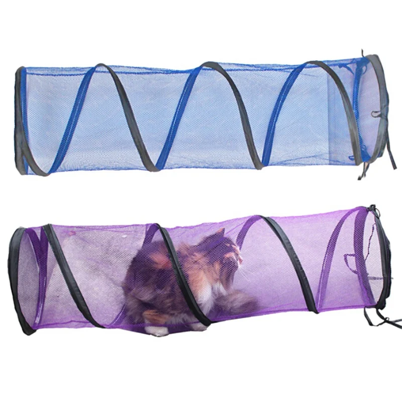 91*24cm 2018 Hot selling Cat Toys Foldable channel tent tunnel