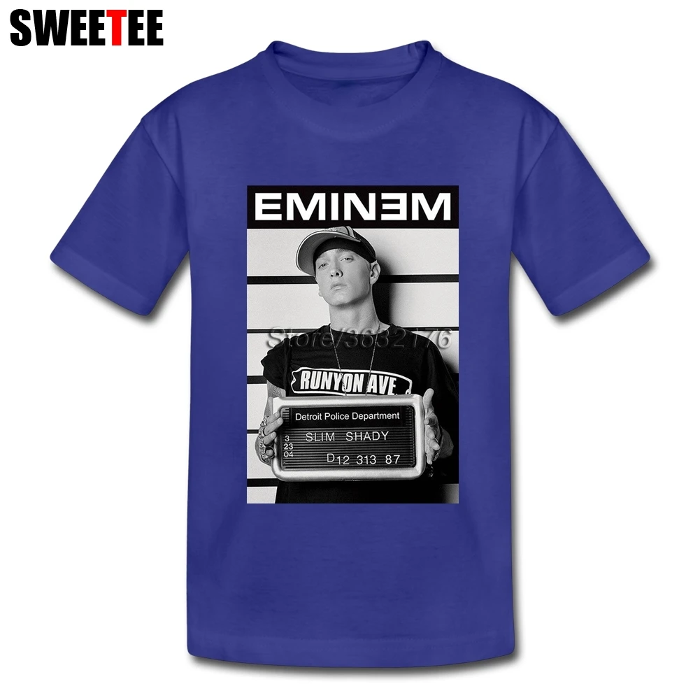 Eminem T Shirt Kids Short Sleeve 4T 8T Round Neck T Shirt children