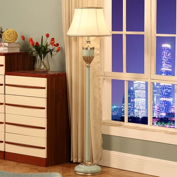 

Led E27 Nordic Retro Resin Fabric Led Lamp Led Light Led Floor Lamp Floor Light For Foyer Dinning Room Bedroom 3 Colors Choose
