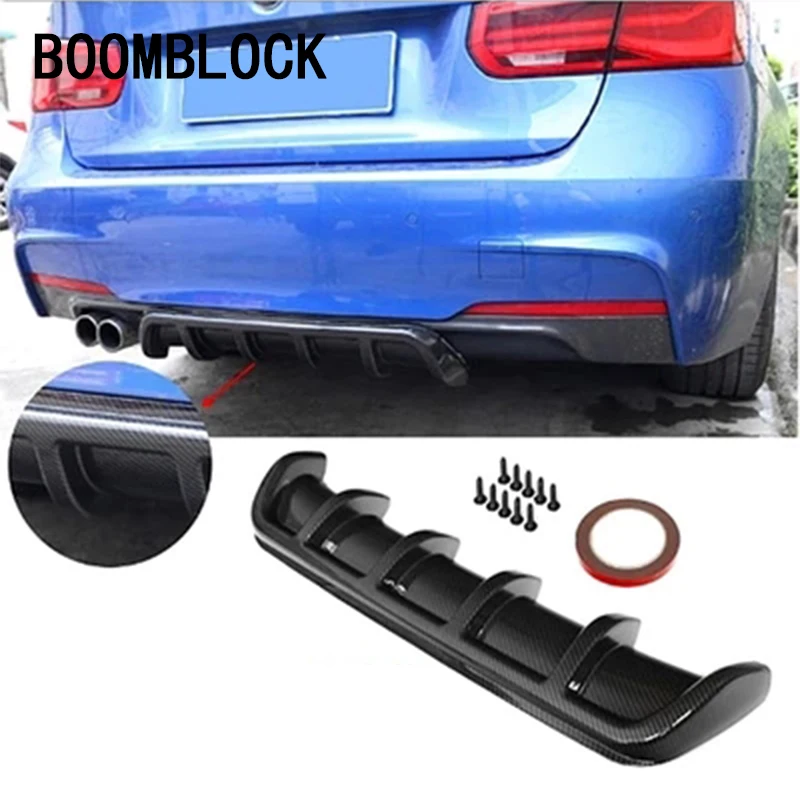 

Car-Styling Car Rear Bumper Spoiler Stickers for Seat Leon Ibiza Skoda Rapid Fabia Octavia Yeti Audi A3 A4 B8 B6 B7 A6 C5 C6 A5