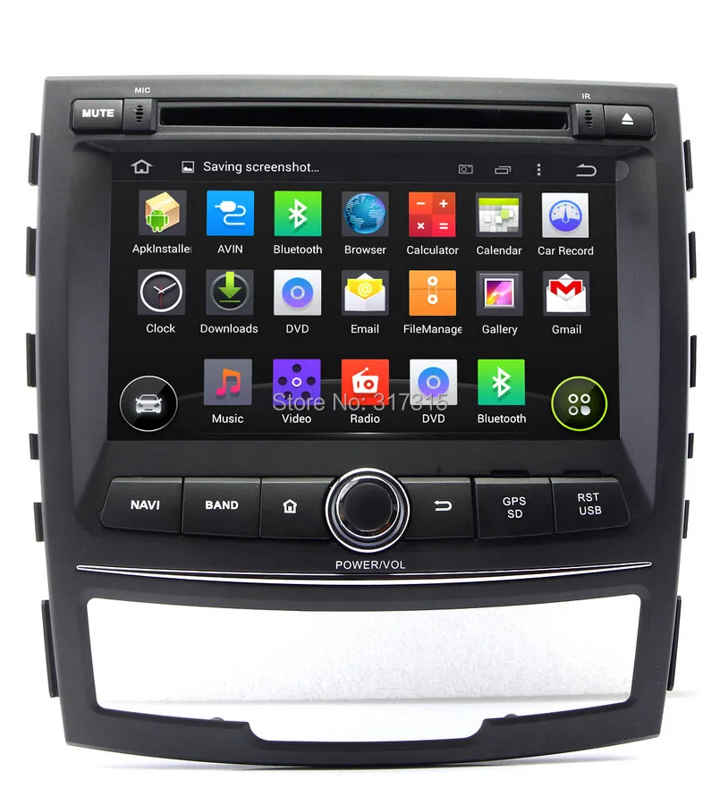 Cheap Android 5.1 Car DVD Player for Ssangyong Korando 2010 2011 2012 2013 with GPS Navigation Radio BT USB DVR WIFI Stereo Audio 2
