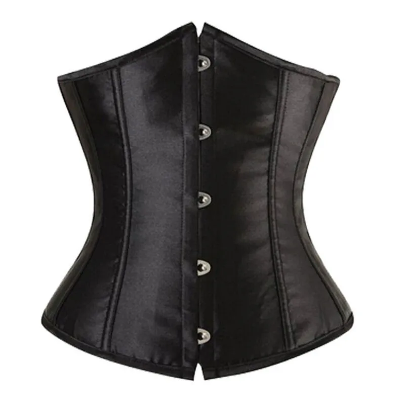 

7 Colors Waist Control Underbust Corsets Bustiers Gothic Corselet Waist Cincher Slimming Plus Size S-6XL