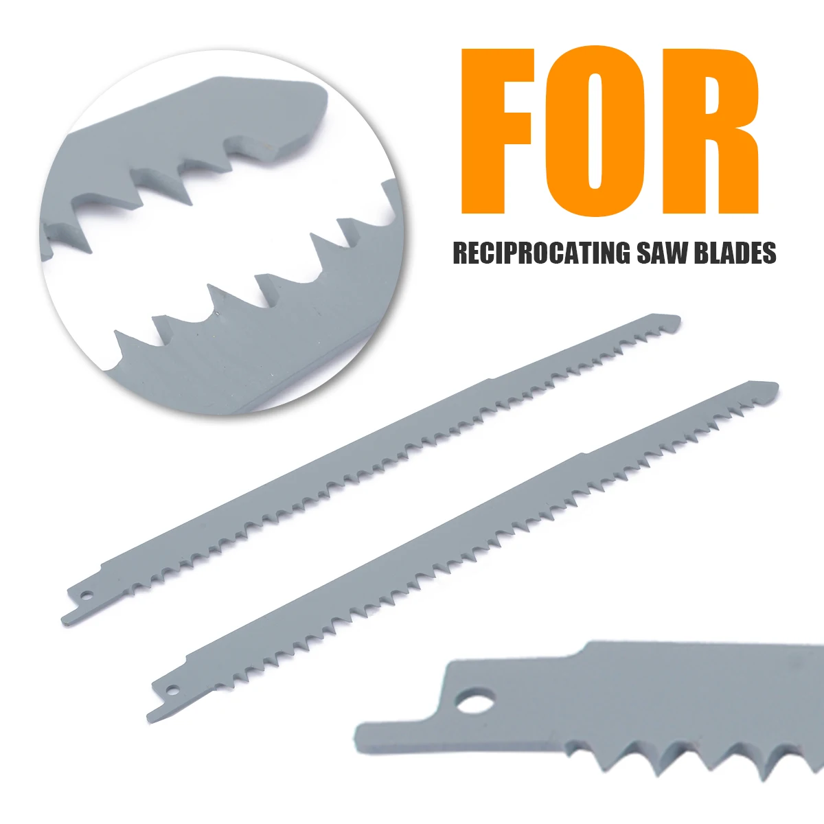2Pcs 240mm HCS Reciprocating Sabre Saw Blades S1531L 10 inch Woodworking Saw Blade Garden Tool For Tree Wood Plywood Cutter