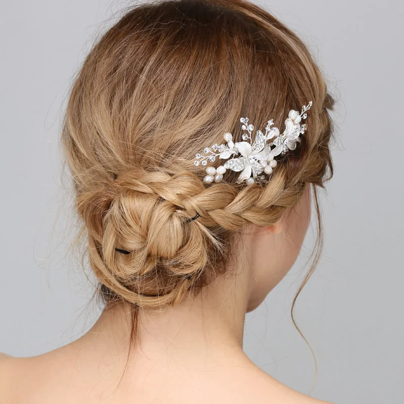 AC3080 Pearl hair comb (1)