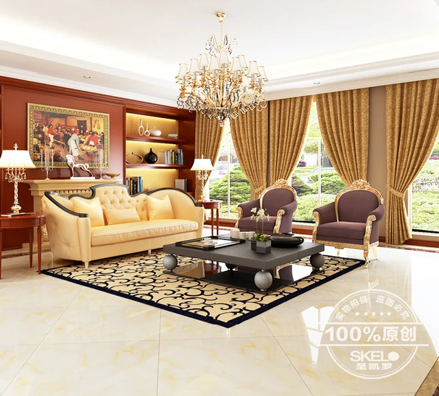 800*800 Foshan ceramic tiles gold glossy glazed tiles living room ... 800*800 Foshan ceramic tiles gold glossy glazed tiles living room ...