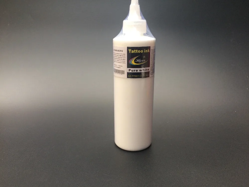 

High Quality Tattoo Ink 250ML/ 12oz / 330g (Pure white) Tattoo Pigment Tattoo Pigment kit Tattoo & Body art