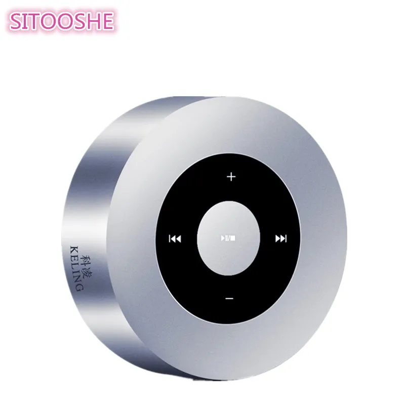 SITOOSH Por Bluetooth динамик портативный беспроводной громкоговоритель звук система 5 Вт стерео музыка объемная влагостойкая уличная колонка - Цвет: Черный