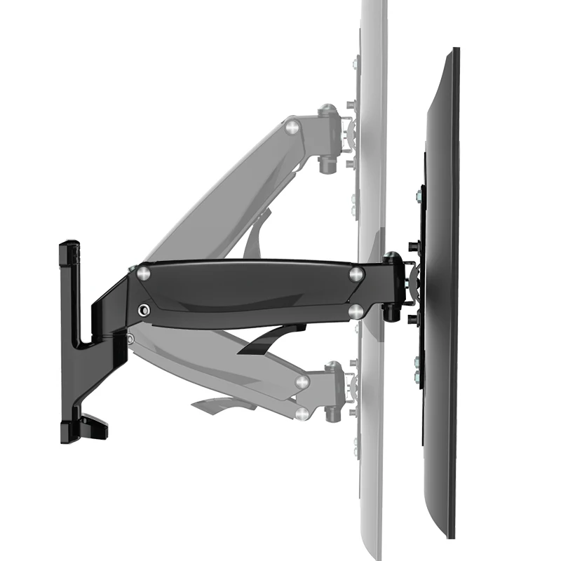 Полный движения Дисплей Кронштейн регулируемый компьютер выдвижной вращение тв стойка-держатель для монитора подходит для 3"-50" Макс поддержка 7 кг