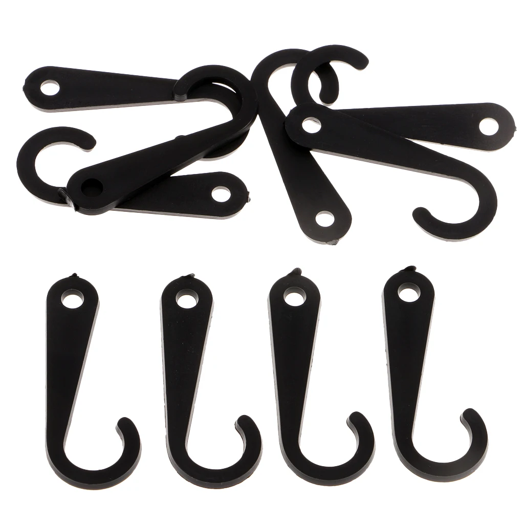 50pcs Plastic J Hooks Fasteners Socks T-Shirt Clothing Display Hanger