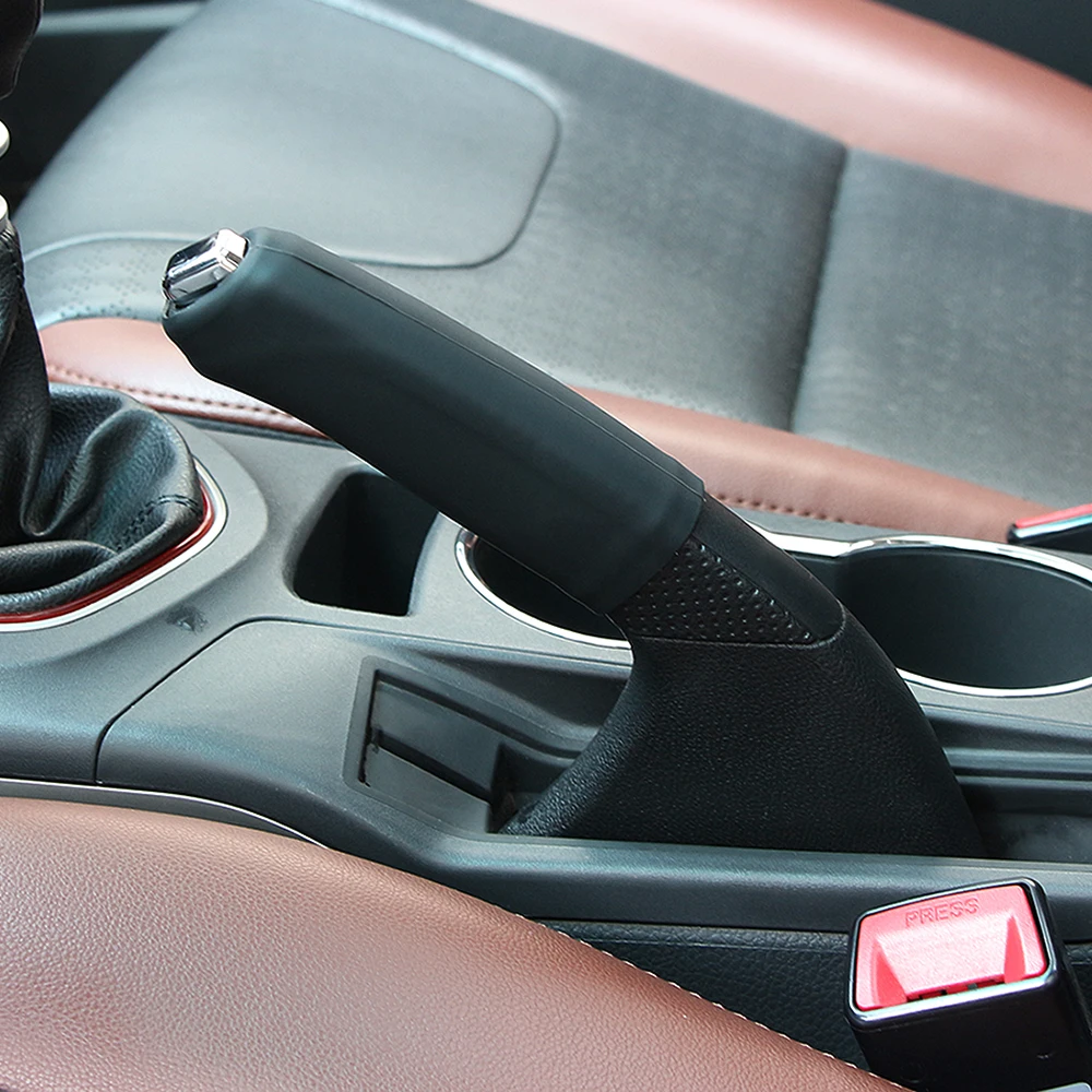 Автомобильный Универсальный силиконовый нескользящий ручной тормозной чехол для Kia Rio K2 Sportage Soul Mazda 3 6 CX-5 Lada Skoda Octavia A5 A7 Superb Yeti