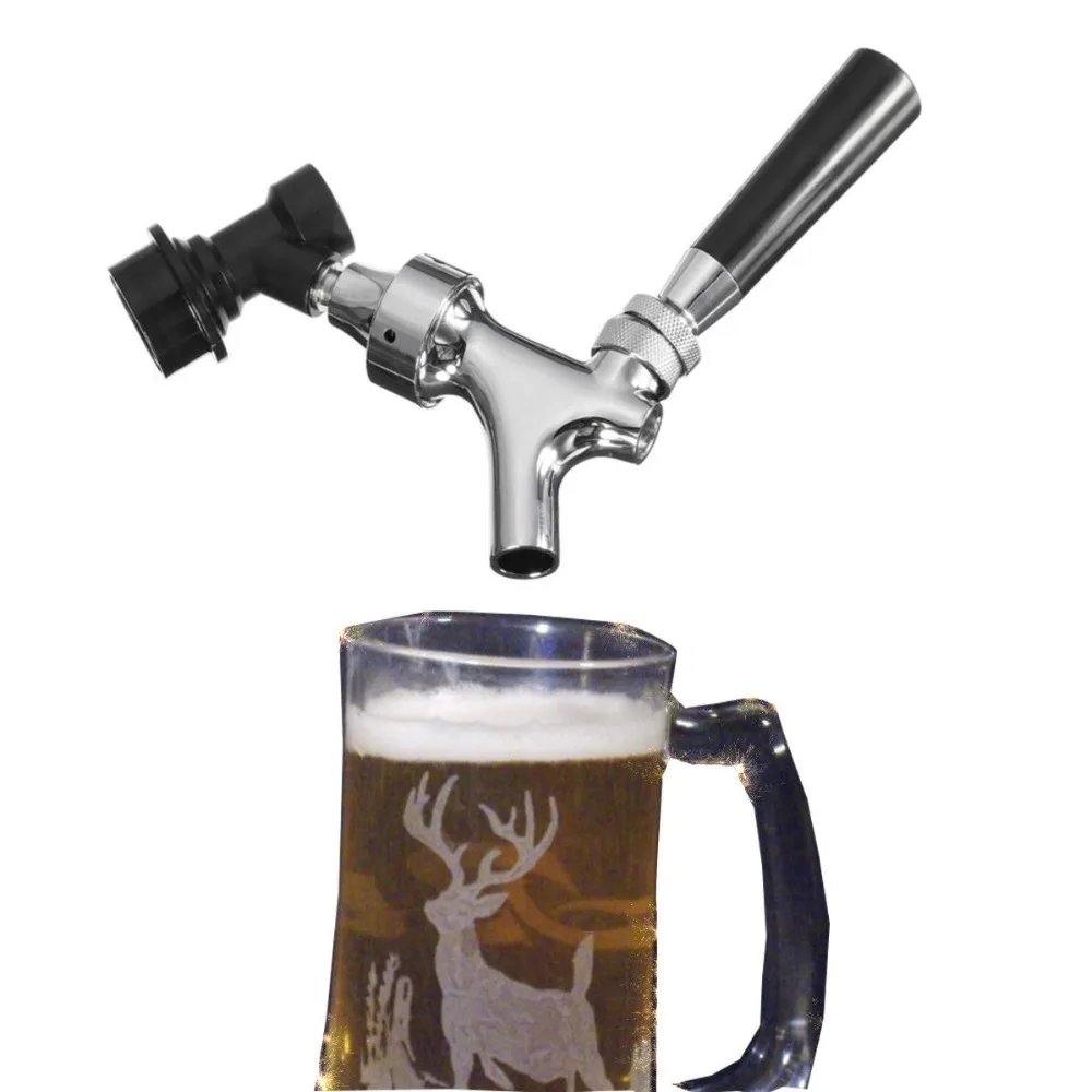 High quality Beer Tap Faucet with ball lock Quick Disconnect Kit Home Brewfaucet cleaningtap