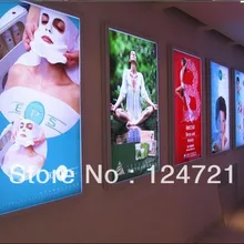Алюминиевая рамка рекламный светодиодный экран Лайтбокс