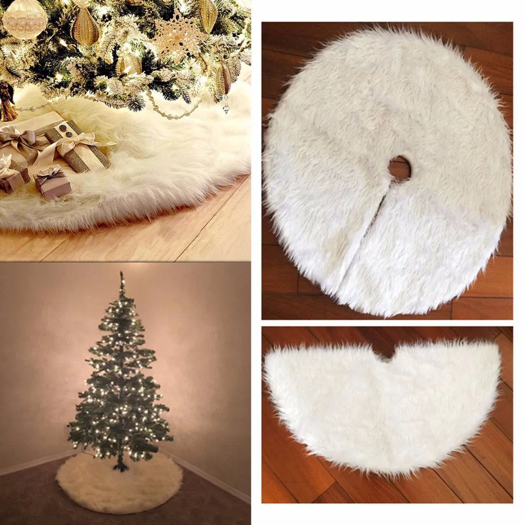 

Фартук с юбкой в виде рождественской елки, украшения с принтом Санта-Клауса, домашний декор для рождевечерние