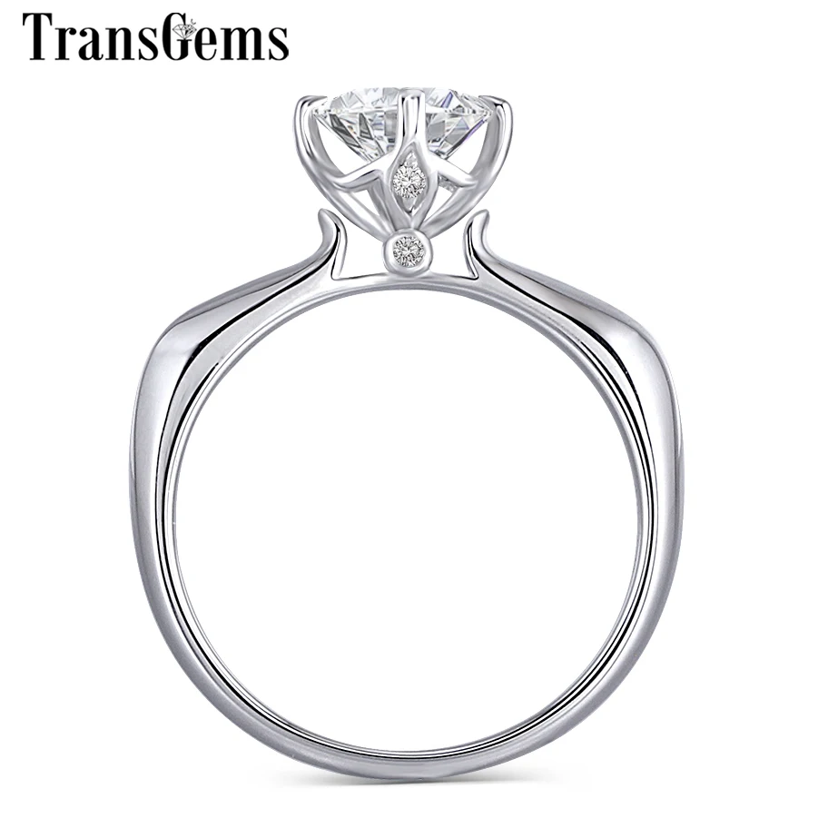 MOISSANITE ENGAGEMENT RING (1