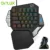 Delux Gamer Gaming T9X механическая клавиатура мышь комбинированная профессиональная Одноручная проводная клавиатура с M618 Plus RGB вертикальная мышь - изображение