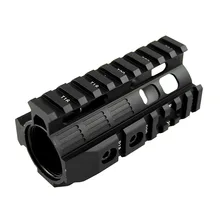 Тактический CQB Пикатинни 4,0 дюйма handguard рельсовая система(BK/DE) для Airsoft AEG M4 M16