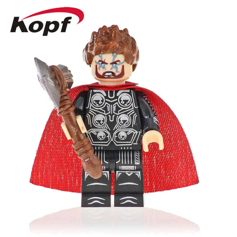 

Building Blocks The Avengers 4 INFINITY WAR Super Heroes Captain America Thanos Iron Man Model Figures For Children Toys KF1125
