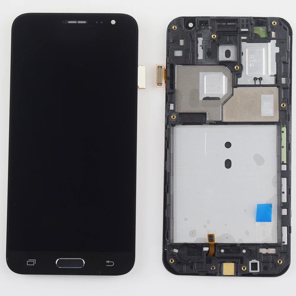 Продажа ЖК для samsung Galaxy J3 2016 ЖК экран J320 J320A J320F lcd J320M J3 J320FN ЖК дисплей кодирующий преобразователь сенсорного экрана в сборе