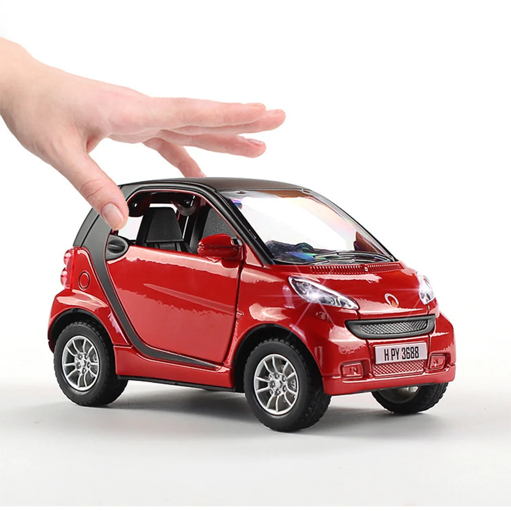 

Toy Car Alloy Car Model 1:32 Simulation Pull Back Car With Sound And Light Three Open Doors Car Model Diecast