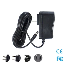 Адаптер питания 12V DC 1A выход Европа США Великобритания Австралия штекер питания