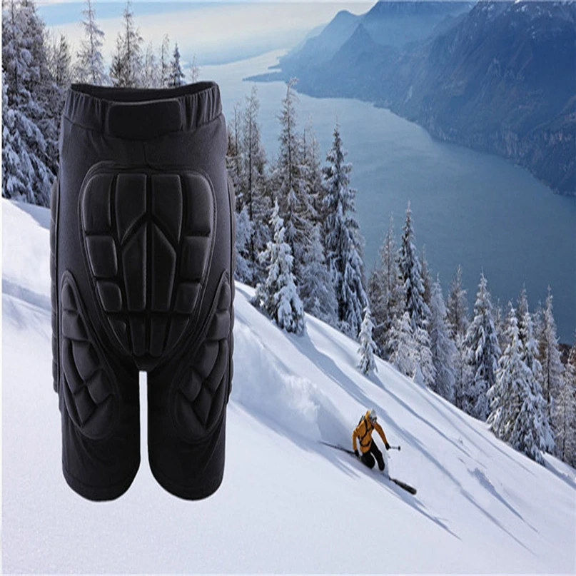 Winter Sports Skiing Shorts Protective Hip Butt Bottom Padded Amour for Ski Snow Skate Snowboard Pants Protection #4NV28 (3)