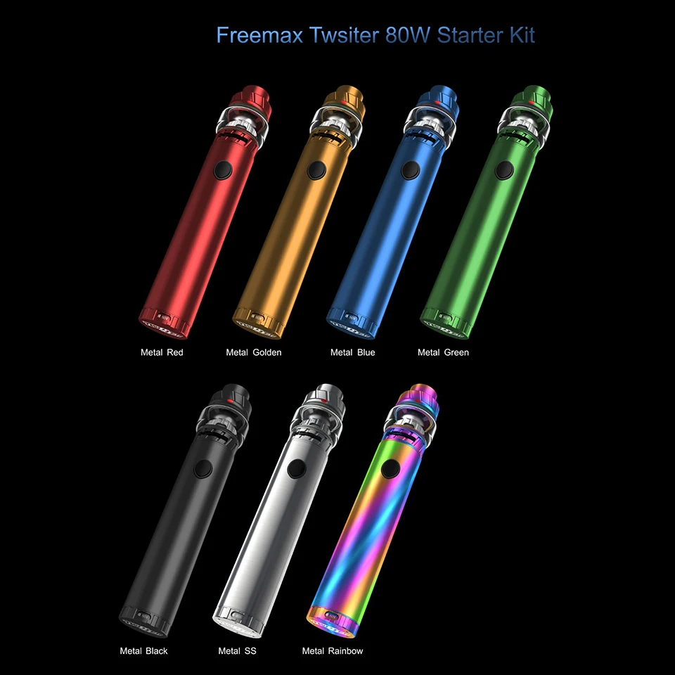 Оригинальная электронная сигарета FreeMax TWISTER 80 Вт pod vape pen начальный комплект