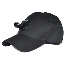 Go pro Accessories Adjustable Canvas Sun Hat Cap for Hero 5 4 SJCAM SJ8 SJ7 SJ6