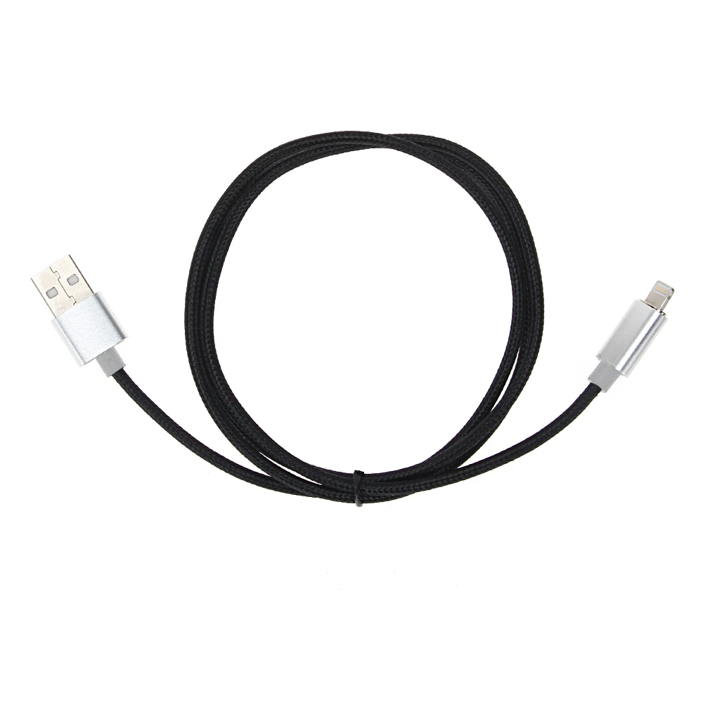 Braided USB Charger Charging Cable Data Cables For Apple iPhone 7 7 Plus High Quality