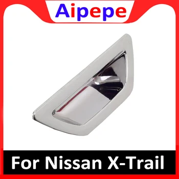 

ABS Chrome Rear Behind Door Handle Bowl Cover Cap Trim 1 Pcs For Nissan X-Trail X Trail T32 Rogue 2014 2015 2016 2017 2018 2019