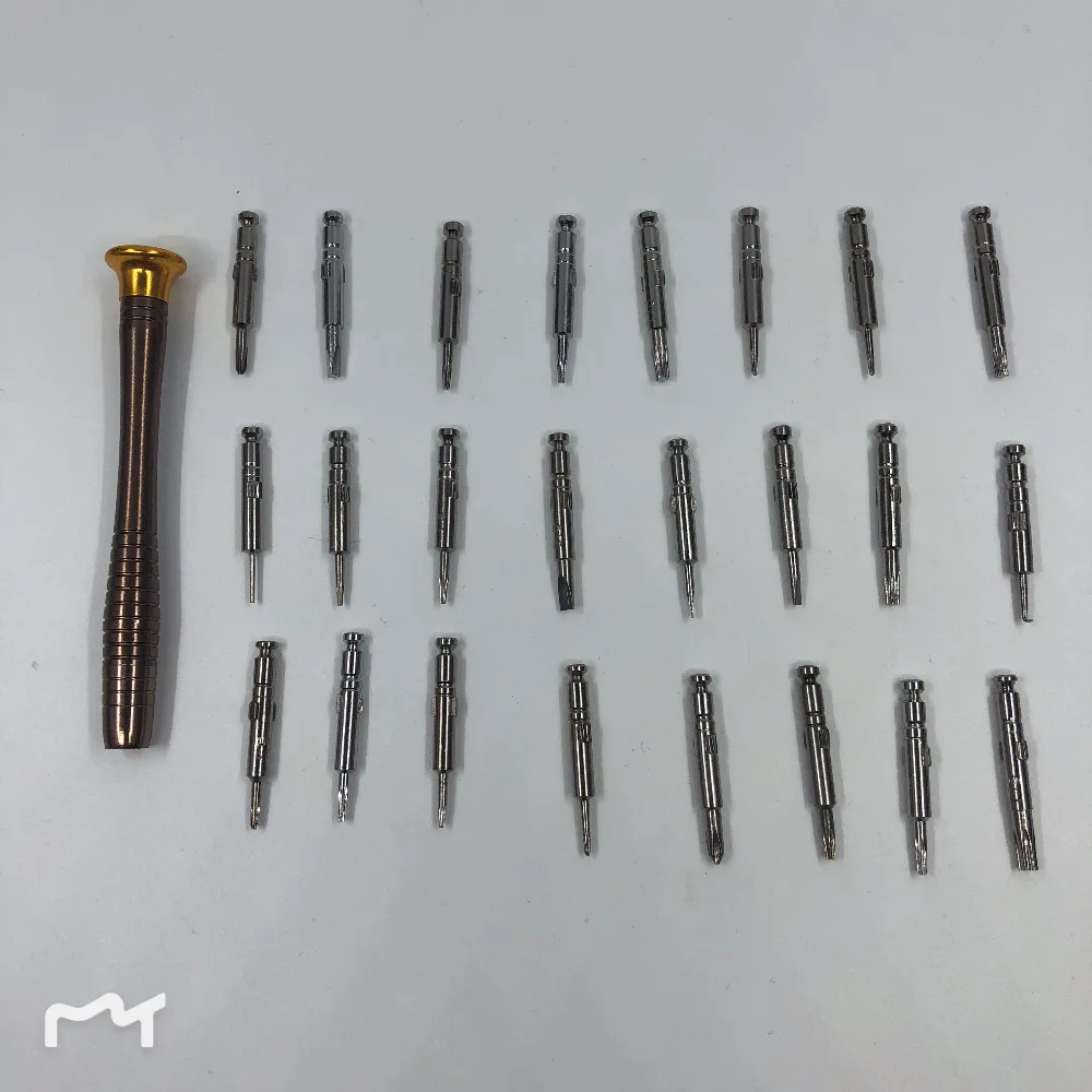 25-in-1 steel screwdriver repair kit for mobile phones, tablet and other equipment repair