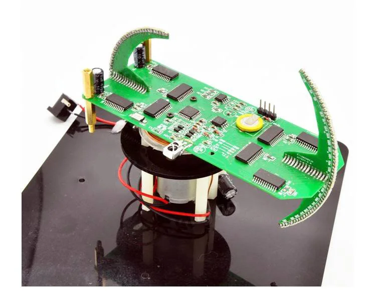 

Hot Sale New DIY Spherical Rotating LED Kit POV Soldering Training Kit