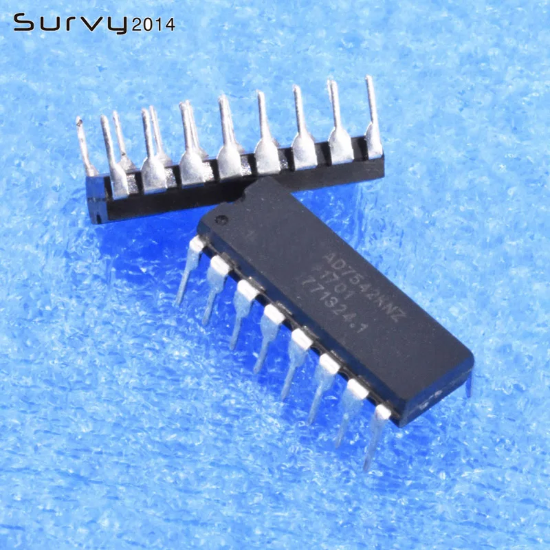 1/5 шт AD7542KNZ AD7542KN AD7542 DIP 16 12 битная Инкапсуляция IC новая|Интегральные схемы| |