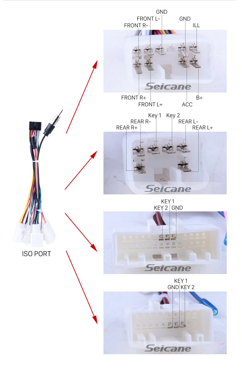 Seicane сенсорный gps головное устройство мультимедийный плеер для 2007 2008 2009- Toyota FJ CRUISER Android 8,1 9 дюймов 2din Автомагнитола