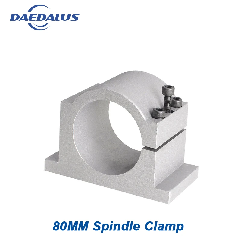 

Spindle motor fixture 80mm Clamp Bracket For CNC spindle motor Woodworking tool