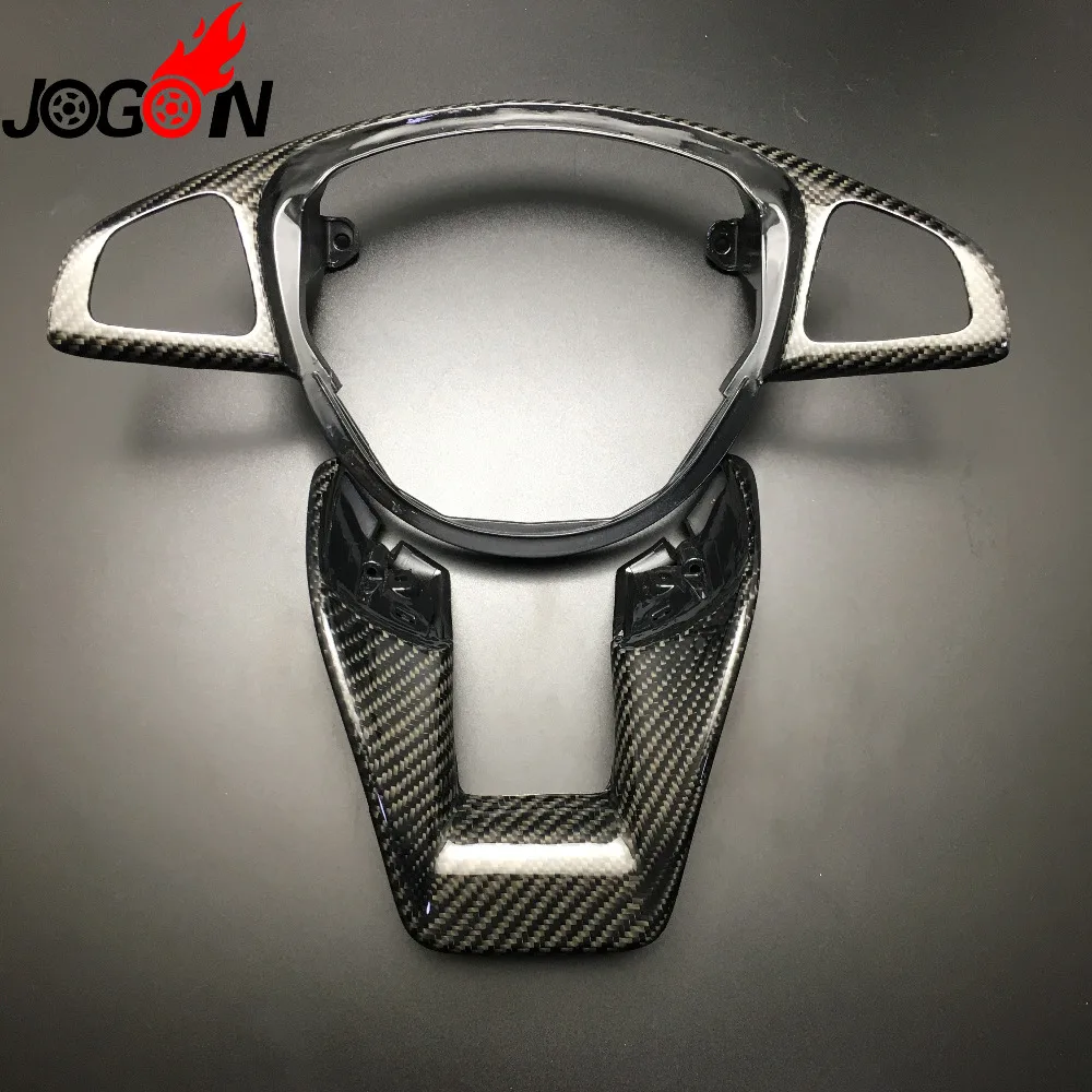 

Carbon Steering Wheel Trim cover For Benz W205 C205 C CLASS Coupe Sport C250 C300 C350 C400 C43 C63 S 2015 2016 2017 2018