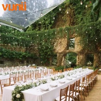 

7M 24ft Street Garlands S14 String Lights with 7 Incandescent Blubs Outdoor Weatherproof Holiday Commercial Grade String Lights