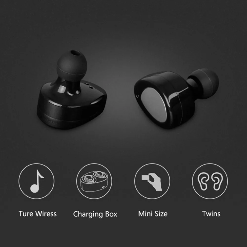 Aimitek K2 HD Mini TWS Bluetooth наушники настоящие беспроводные стерео гарнитуры без рук с