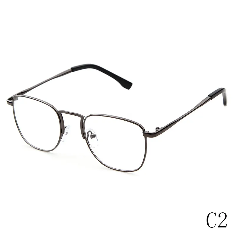 Longkeader, модные очки в золотой металлической оправе для женщин, женские винтажные очки, прозрачные линзы, оптические оправы Gafas de grau 3447 - Цвет оправы: 2