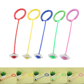 

Flash Jumping Foot Force Ball Kids Outdoor Fun Sports Toy LED Children Jumping Force Reaction Training Ball Child-parent Games